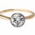 Ring mit Diamant, 14 K G