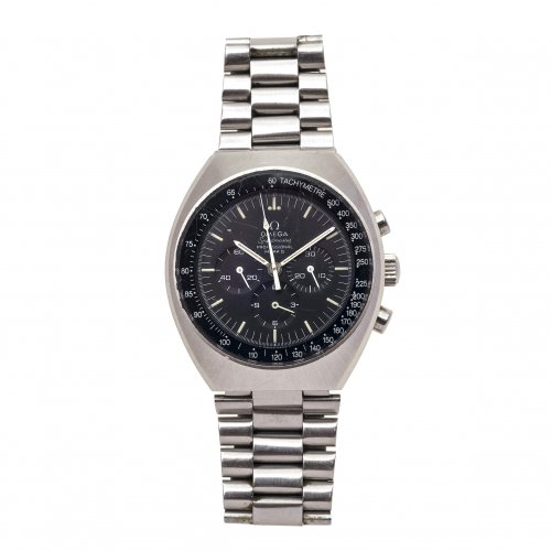 Omega Herrenchronograph. Speedmaster Professional Mark II. Gebrauchs-, Kratzspuren.