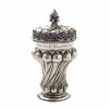 Deckelpokal. Silber, Firma Gabriel Hermeling, um 1900, im gotischen Stil, H. 16 cm.