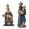 Pietà aus Sastin und Madonnenfigur.
 Sastin, 19. Jh. Pietà auf hohem Sockel mit Inschrift 