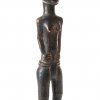 Kleine weibl. Figur. Holz. Afrika. H. 28 cm.