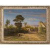 Wuttke, Carl. Orientalische Landschaft. Öl/Lw. 81 x 111 cm. Rest., sign., dat. 97.