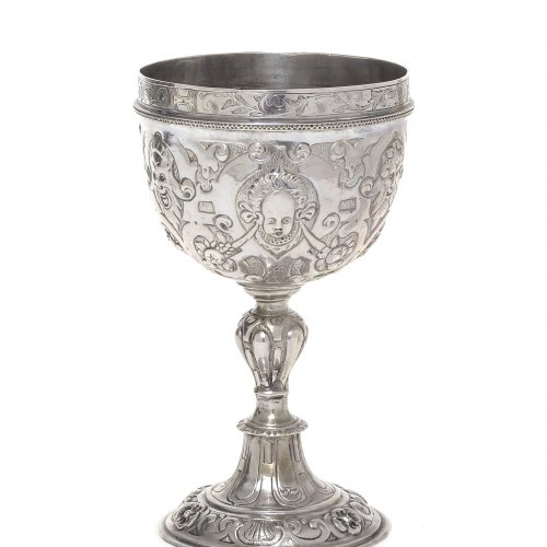 Pokal. Silber. Wohl Augsburg, 17. Jh.(?). H. 14 cm.