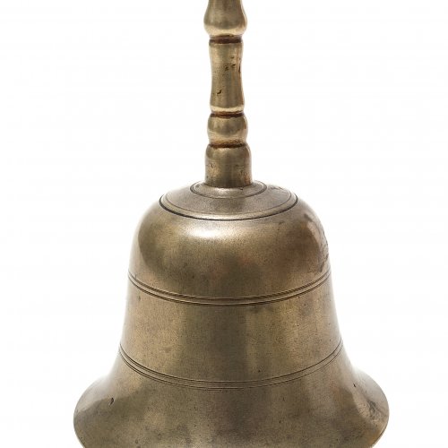 Glocke. Messing. H. 13 cm.