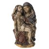 Pietà. Bayern. Holz, Farbfassung. Besch., Risse. H. 62 cm.