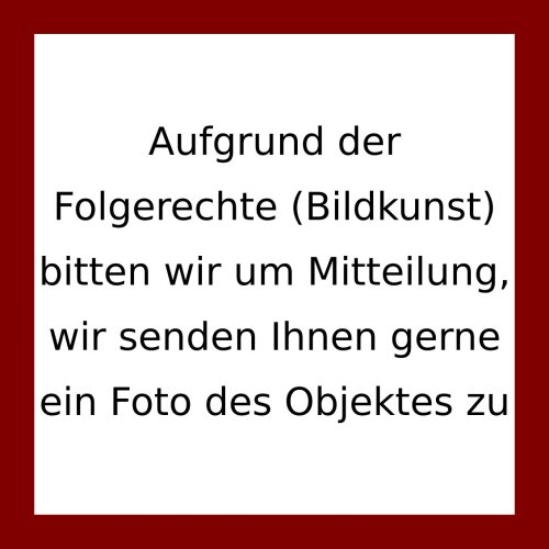 Högner, Hugo. Schüssel, Messing getrieben. Im Stil einer Beckenschlägerschüssel. ø 41 cm. Rücks. gepunzt 