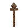 Reliquienkreuz. Oberammergau. Holz, geschnitzt. L. 30 cm.