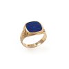 Siegelring. Gold, Lapislazuli.