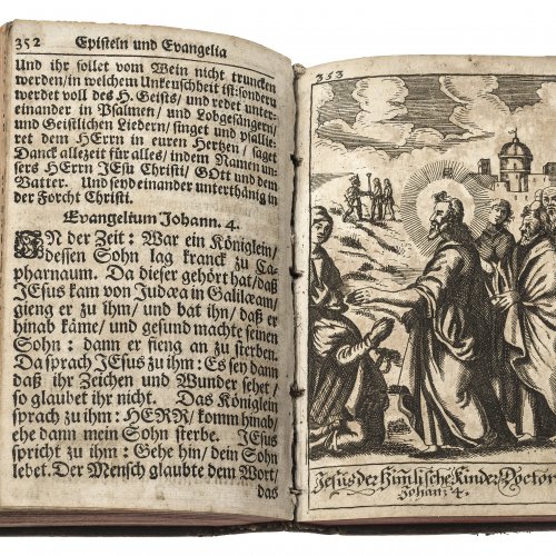 Buch: “Evangelia Samt den Episteln oder Lectionen auf alle Sonn- und Feiertag des Ganzen Jahrs.