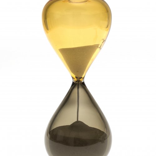 Sanduhr. Venini, Murano, dat. 2000. H. 20,5 cm