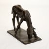 Wilkens, 20. Jh.  Stehendes Fohlen. Bronze. H. 10,5 cm. Sign.