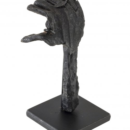 Eisenvotiv. Hand. H. 10 cm.