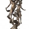 La Danse des Nymphes. Figurengruppe. Metall, bronziert.