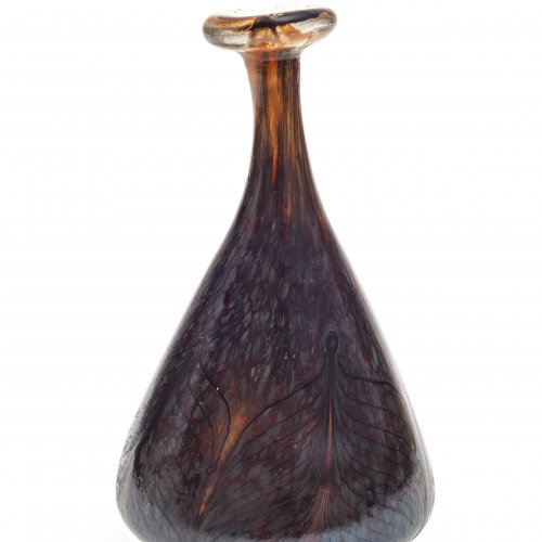 Kleine Vase. Glas. H. 16 cm.