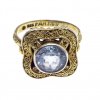 Ring mit Aquamarin