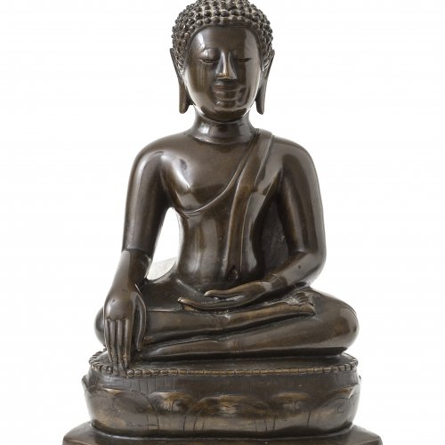 Buddha. Thailand. Bronze. H. 27 cm.