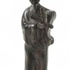 „Cao Guojiu“. Bronze, China. H. 25 cm